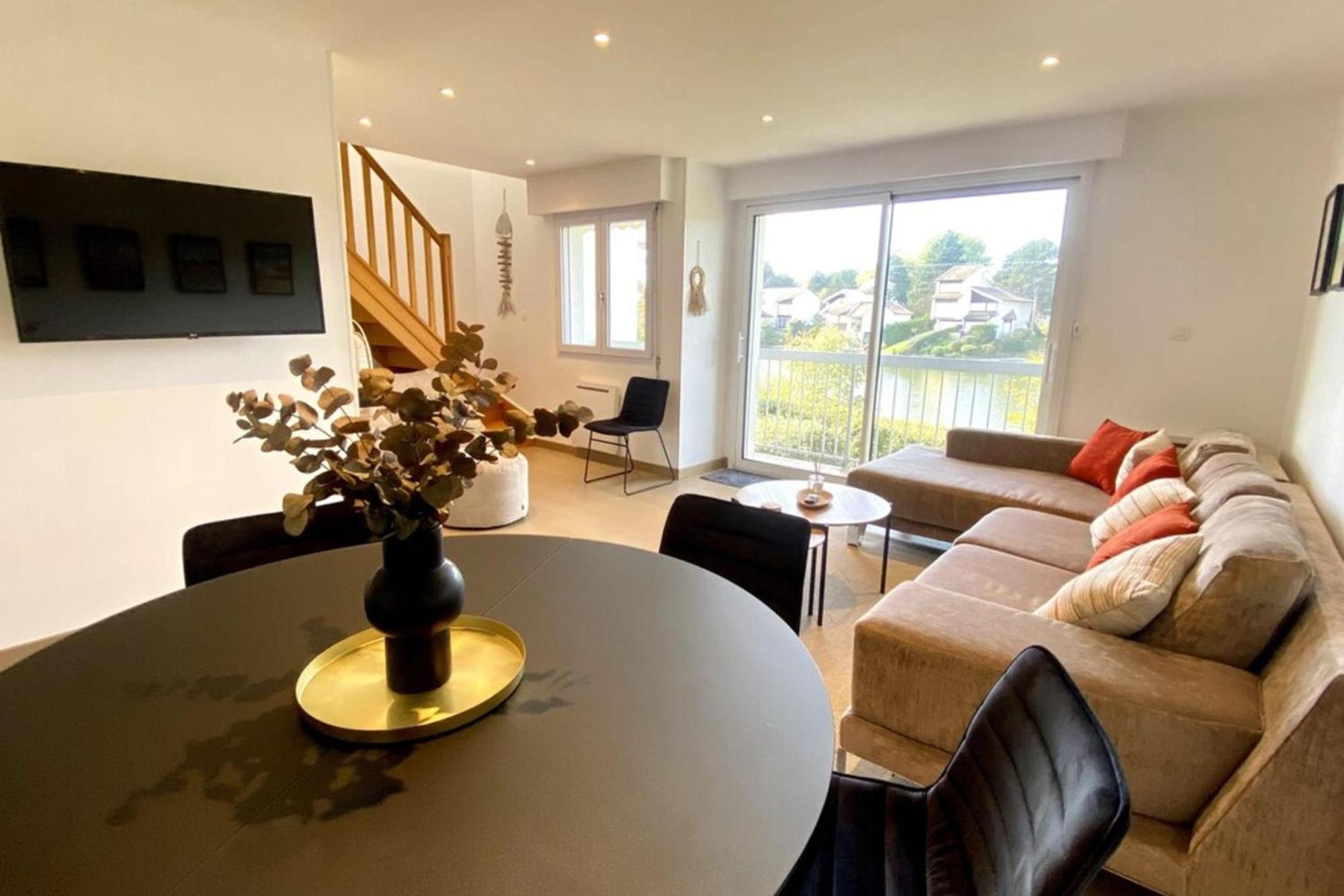Superb Duplex With Lake View For 6 People Le Touquet ภายนอก รูปภาพ