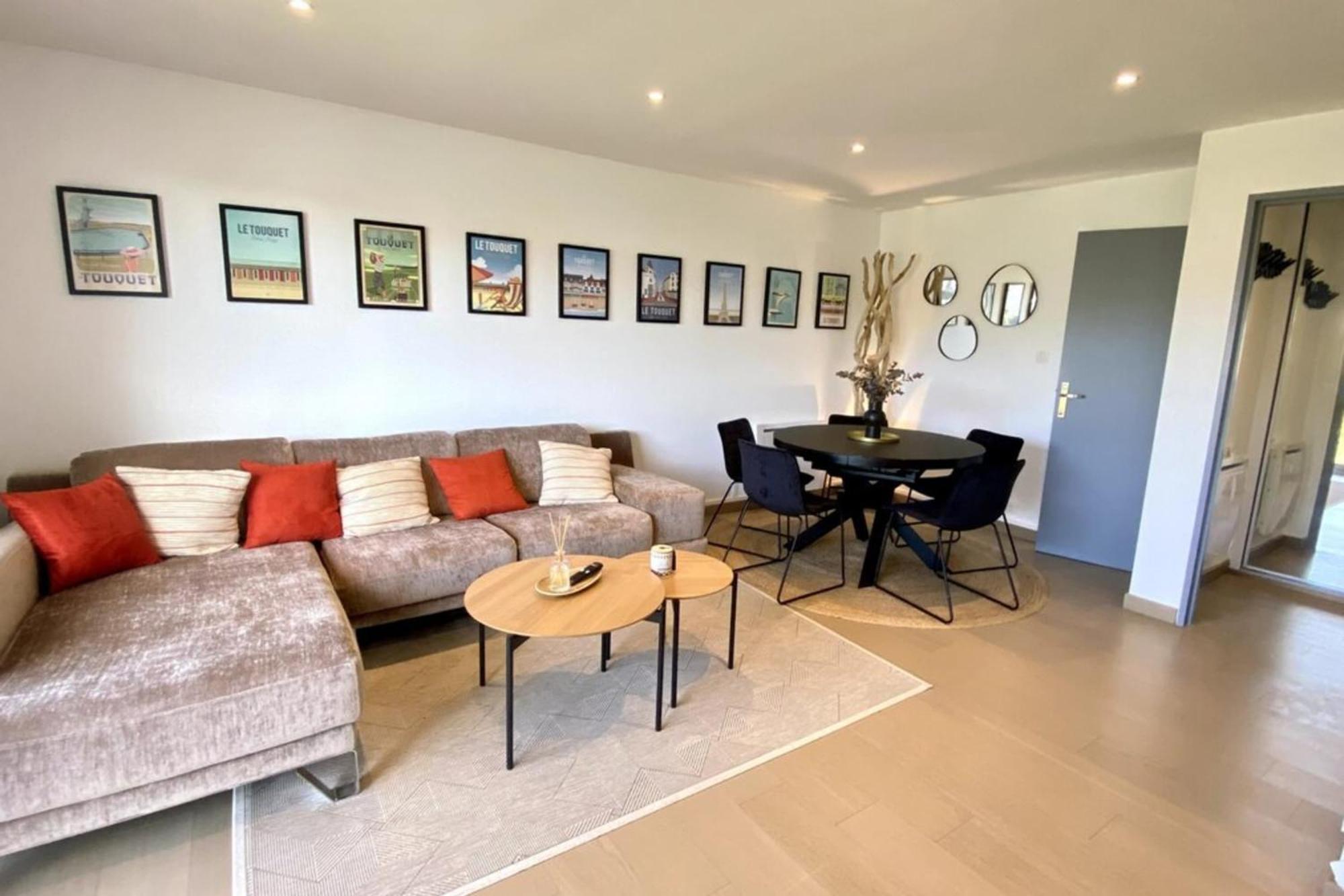Superb Duplex With Lake View For 6 People Le Touquet ภายนอก รูปภาพ