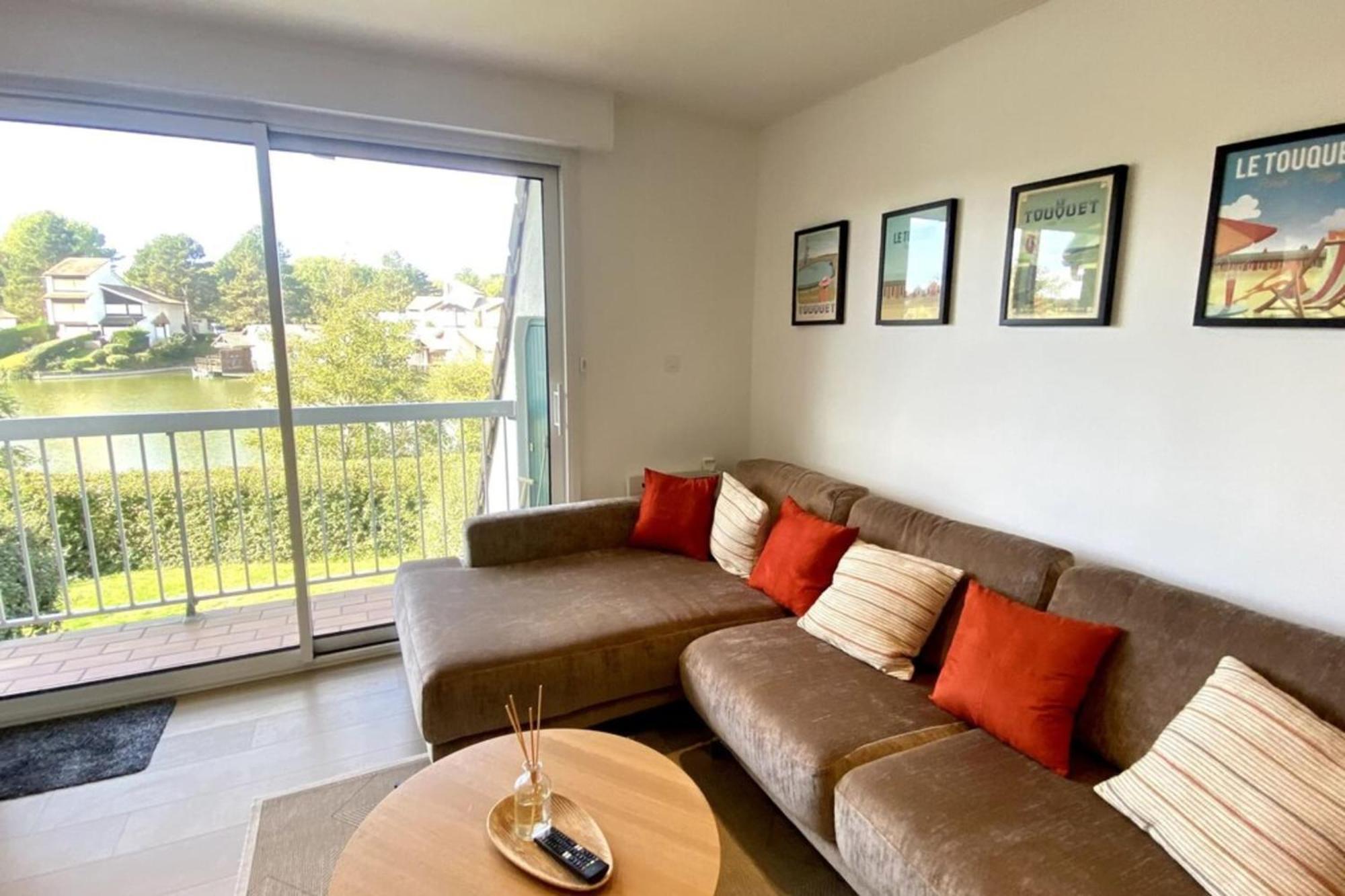Superb Duplex With Lake View For 6 People Le Touquet ภายนอก รูปภาพ